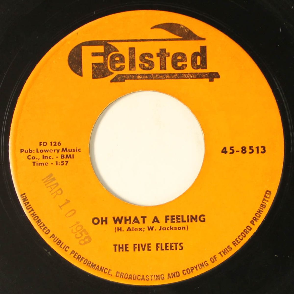 i've been cryin' / oh what a feeling by FIVE FLEETS