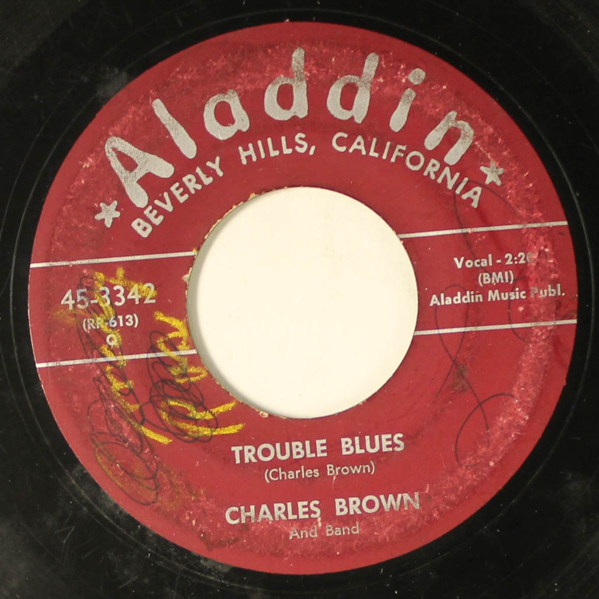 trouble blues / confidential by CHARLES BROWN