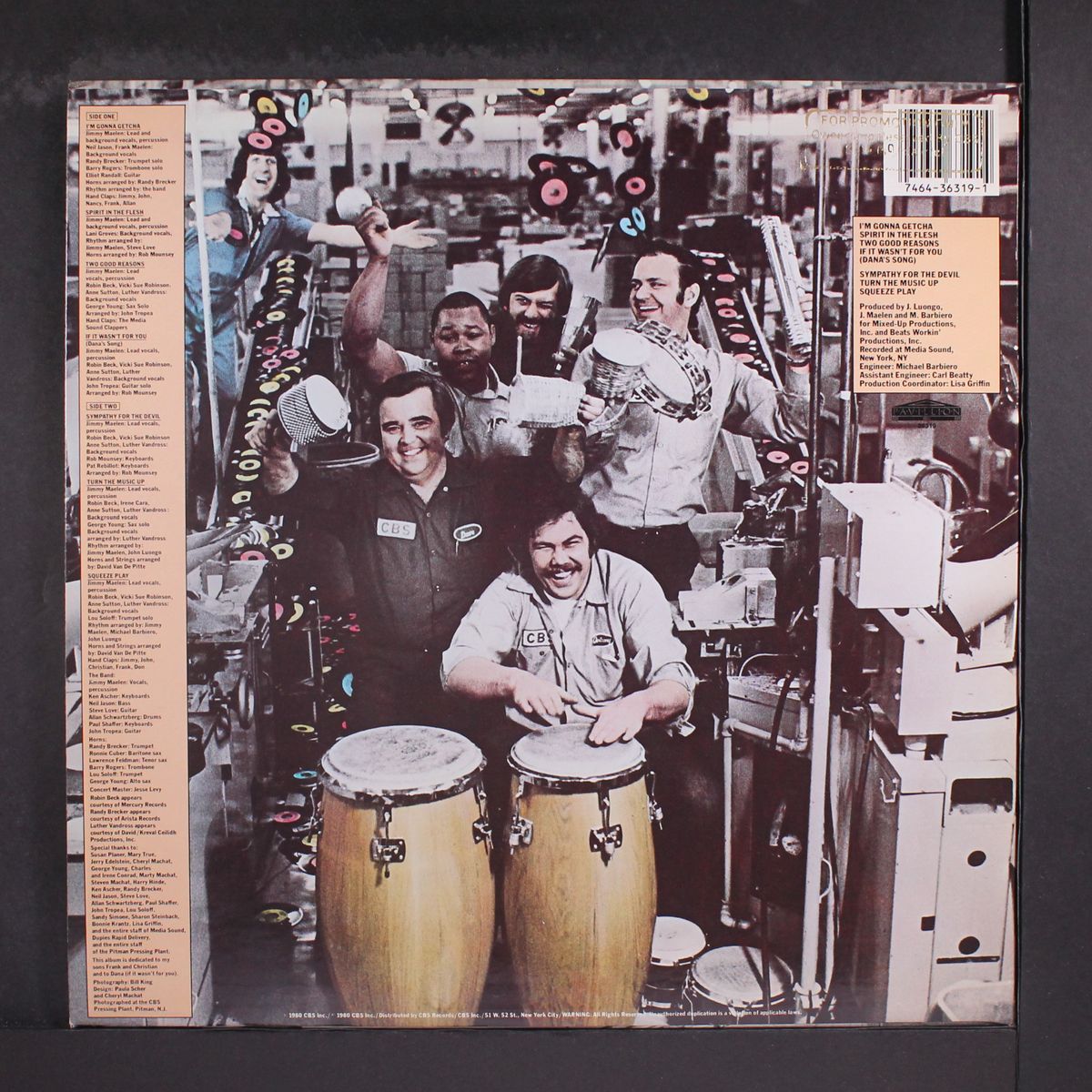 beats workin' by JIMMY MAELEN