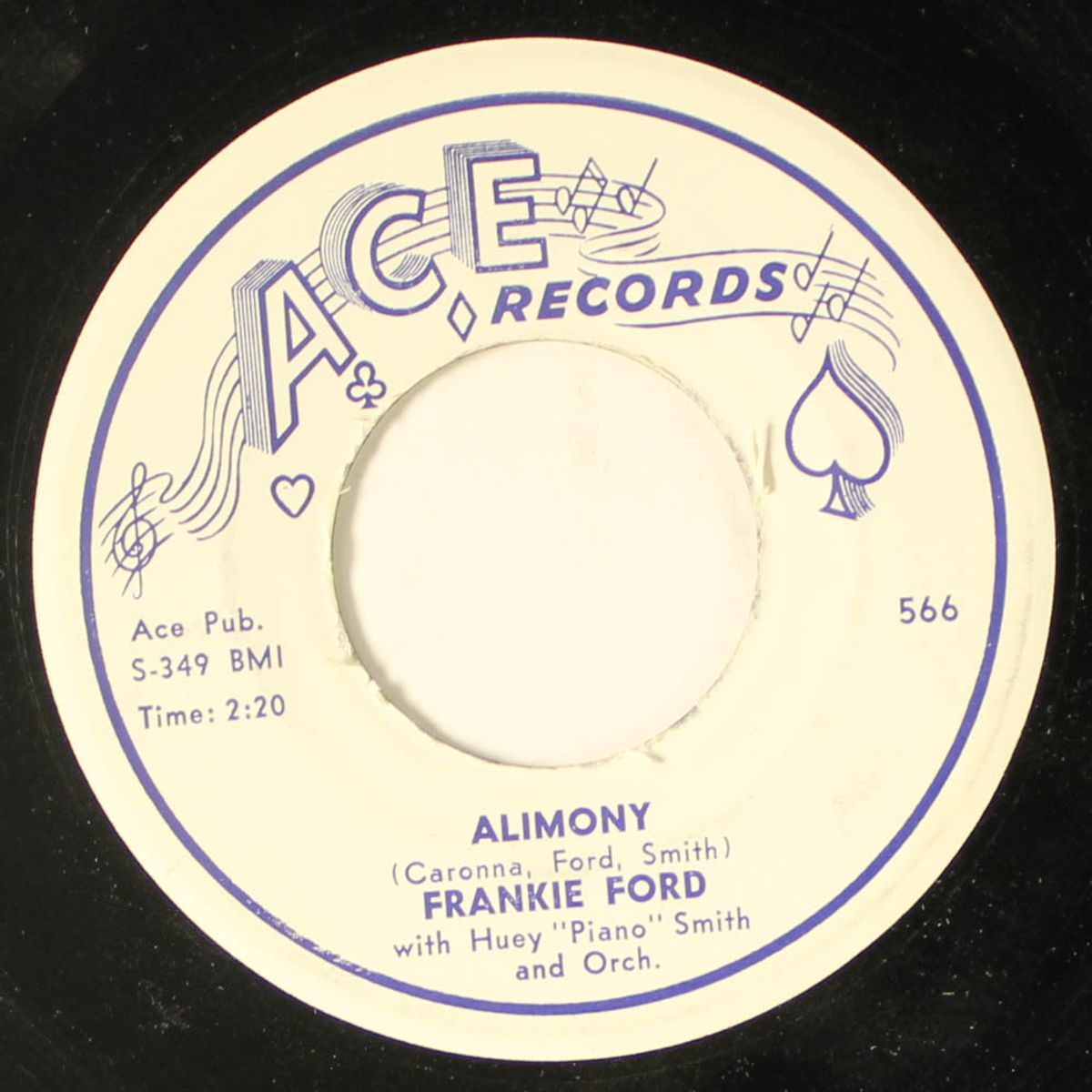 alimony / can't tell my heart by FRANKIE FORD