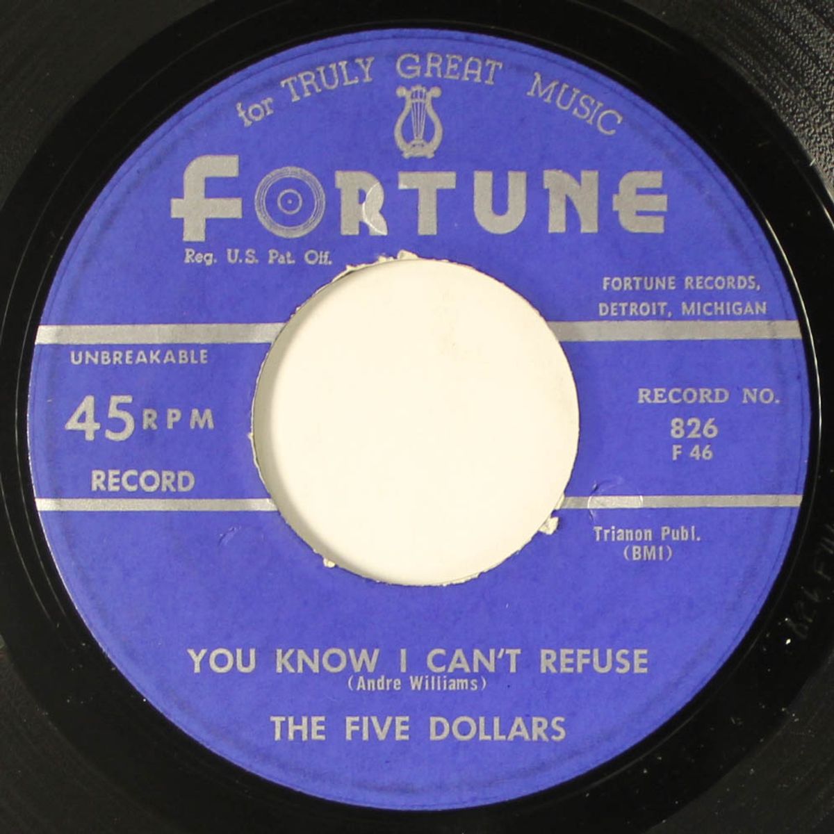 so strange / you know i can't refuse by FIVE DOLLARS