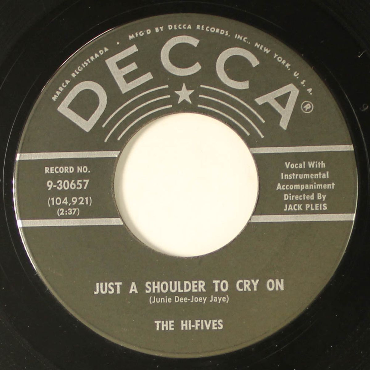 dorothy / just a shoulder to cry on by HI-FIVES