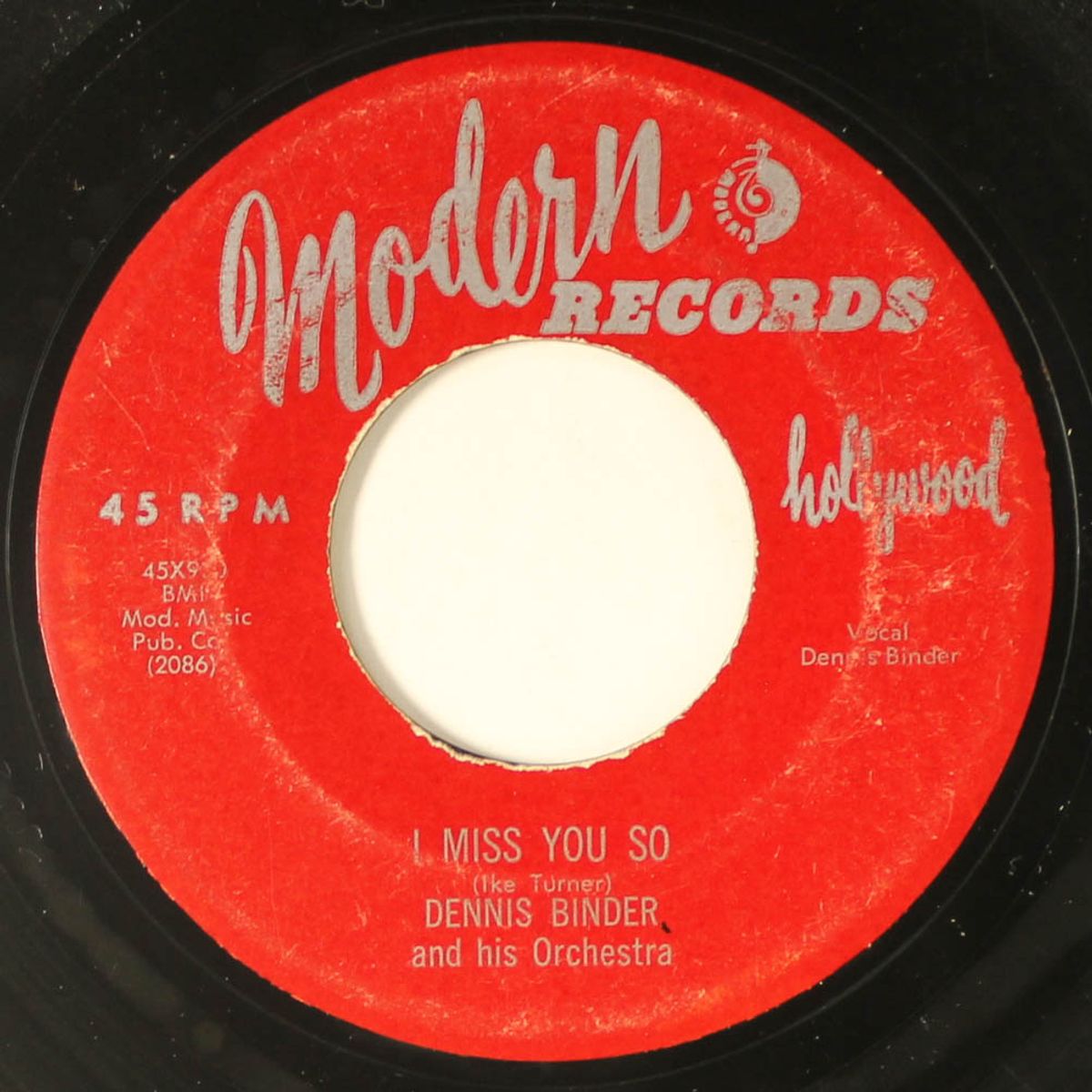 early times / i miss you so by DENNIS BINDER