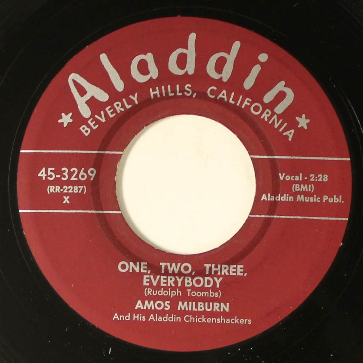 one, two, three, everybody / that's it by AMOS MILBURN