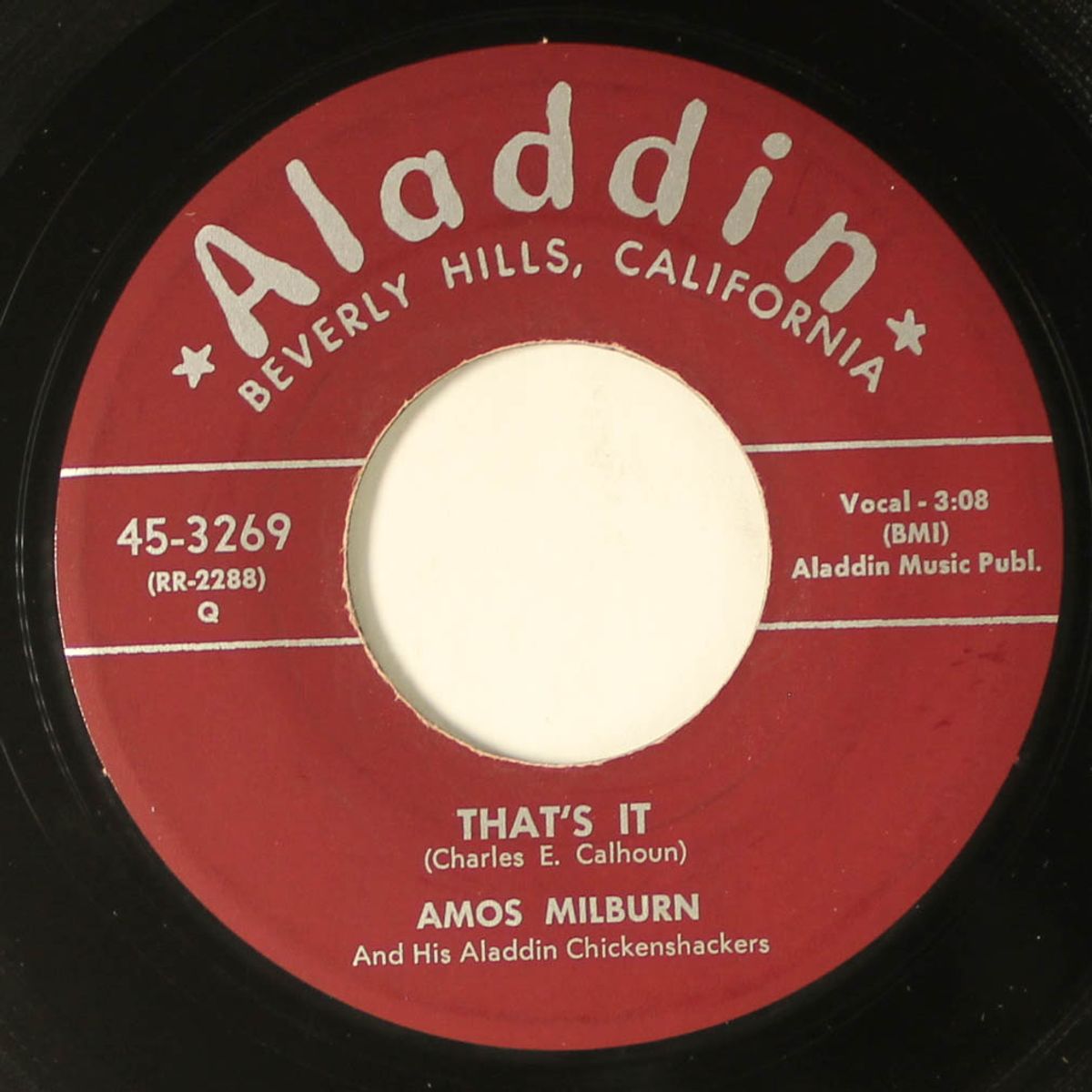 one, two, three, everybody / that's it by AMOS MILBURN
