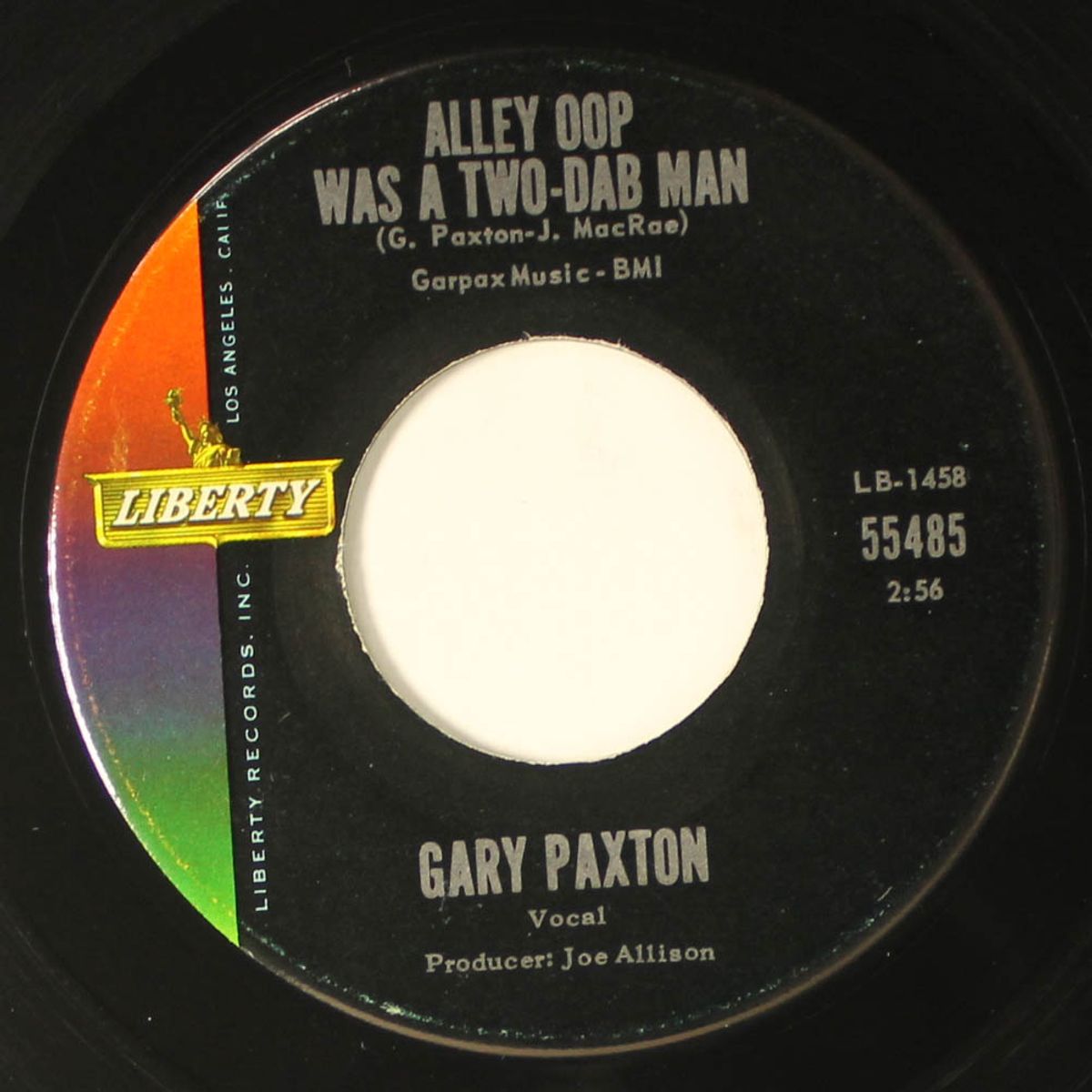 alley oop was a two-dab man by GARY PAXTON