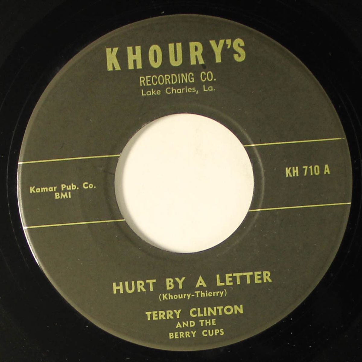 hurt by a letter / dolores darlin' by TERRY CLINTON & BERRY CUPS