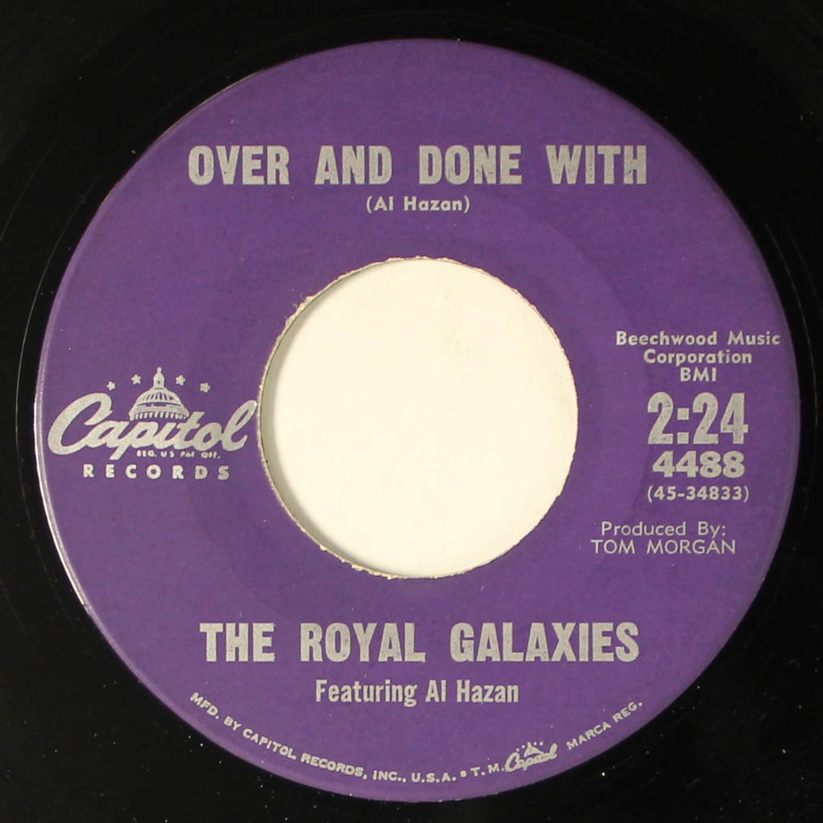 over and done with / trouble on a double date by ROYAL GALAXIES