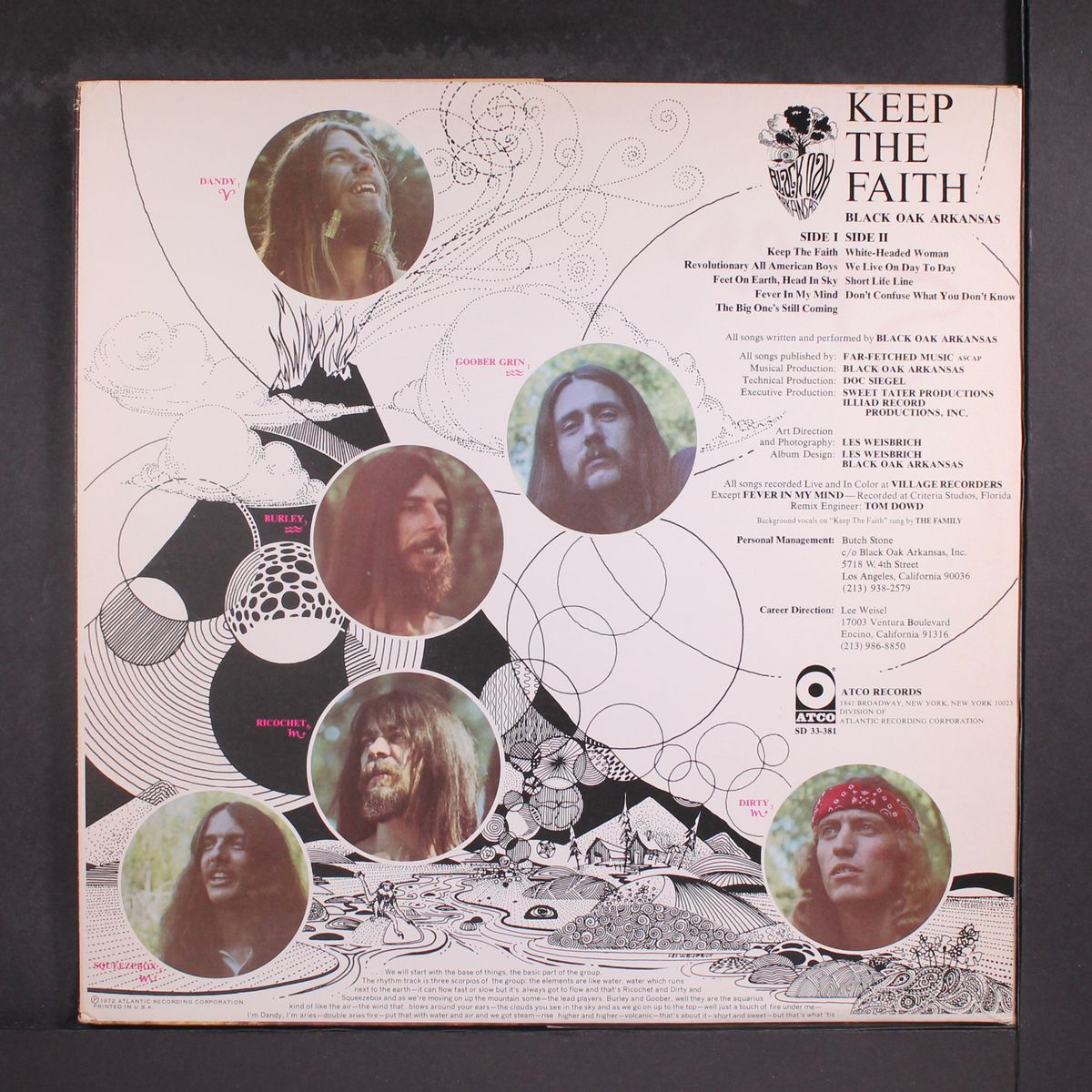 keep the faith by BLACK OAK ARKANSAS