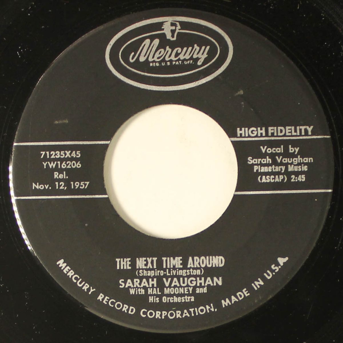 gone again by SARAH VAUGHAN