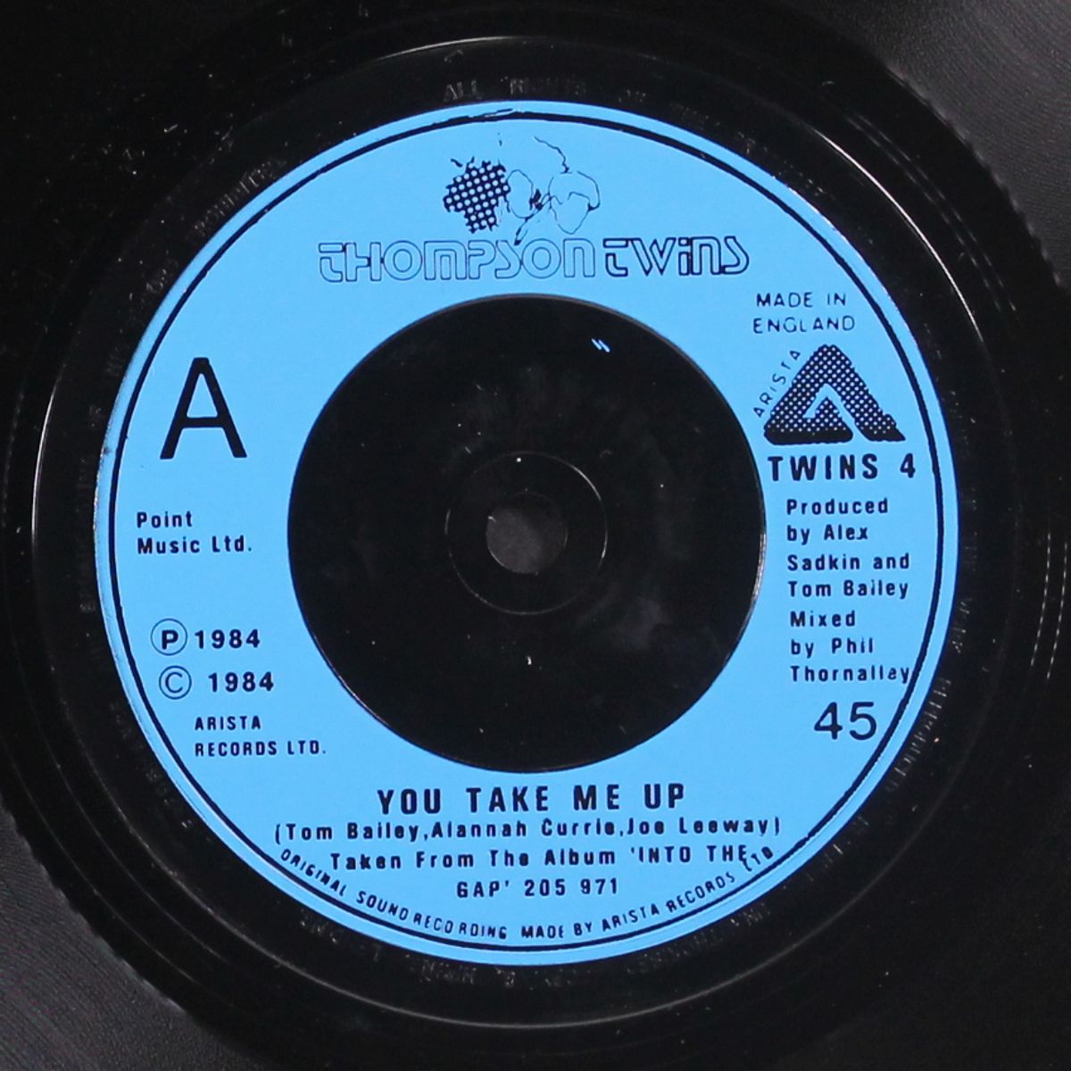 you take me up / passion planet by THOMPSON TWINS