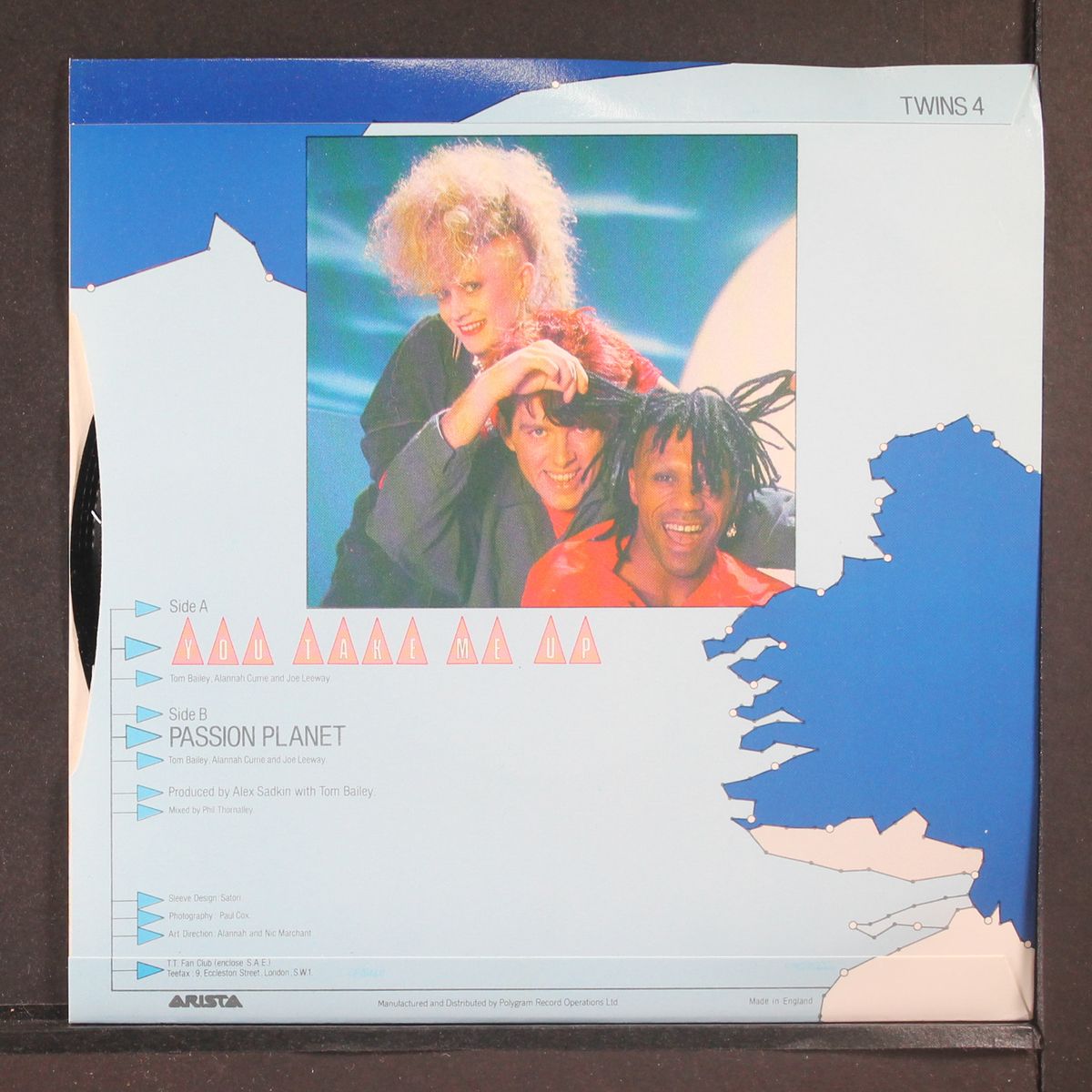 you take me up / passion planet by THOMPSON TWINS