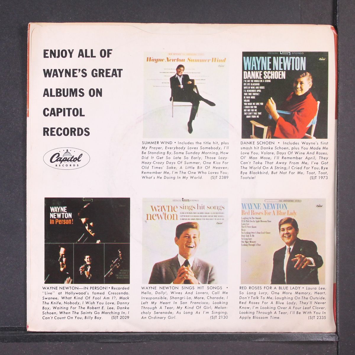 after the laughter / you just don't know by WAYNE NEWTON