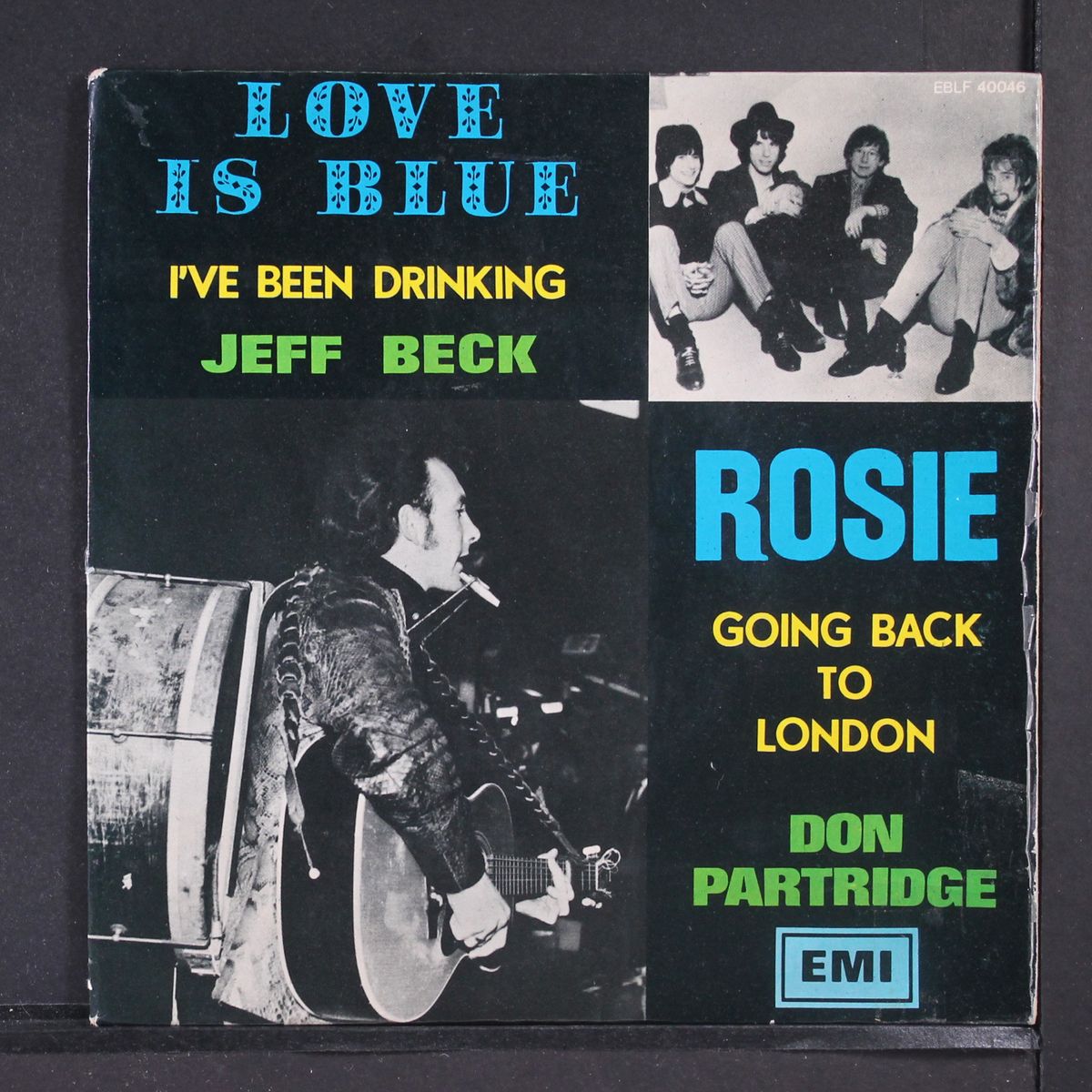 love is blue + 1 / rosie by JEFF BECK / DON PARTRIDGE
