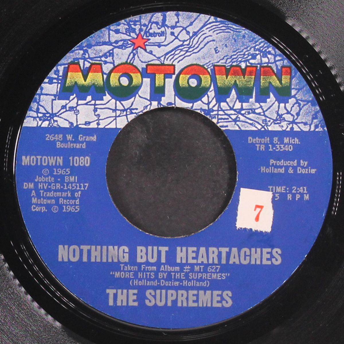 nothing but heartaches / he holds his own by SUPREMES