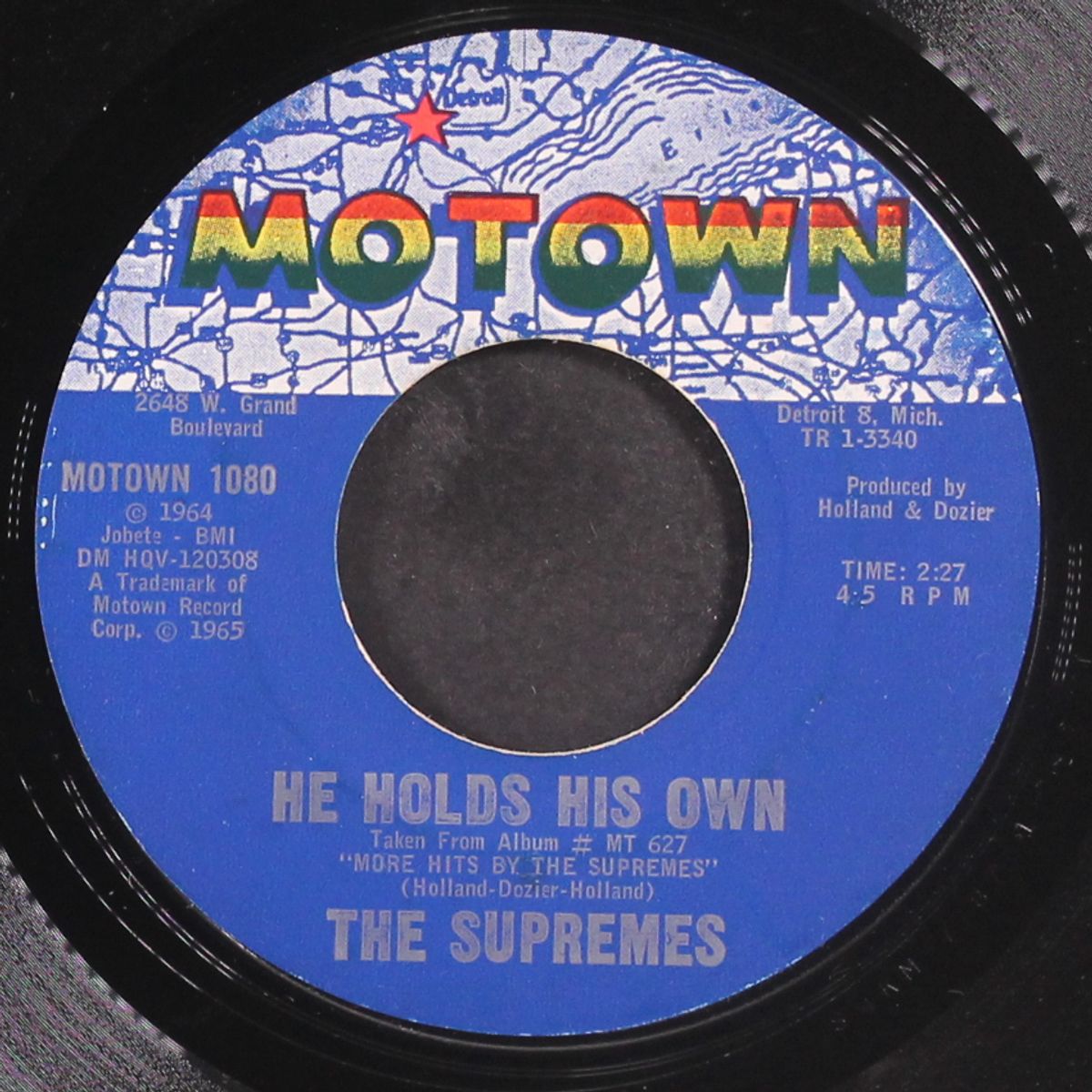 nothing but heartaches / he holds his own by SUPREMES