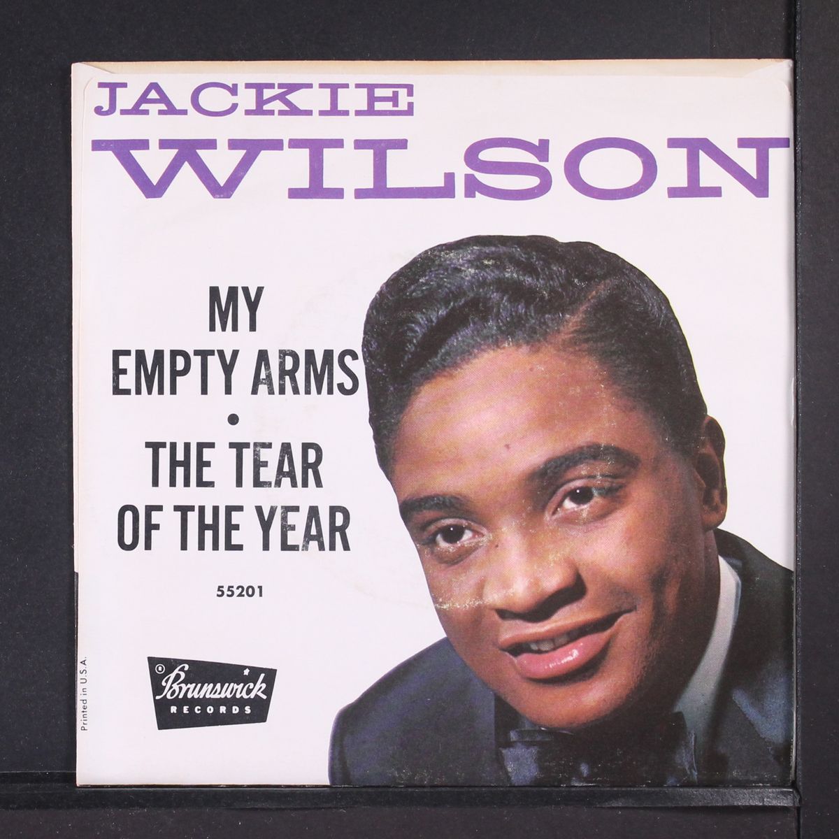 the tear of the year / my empty arms by JACKIE WILSON