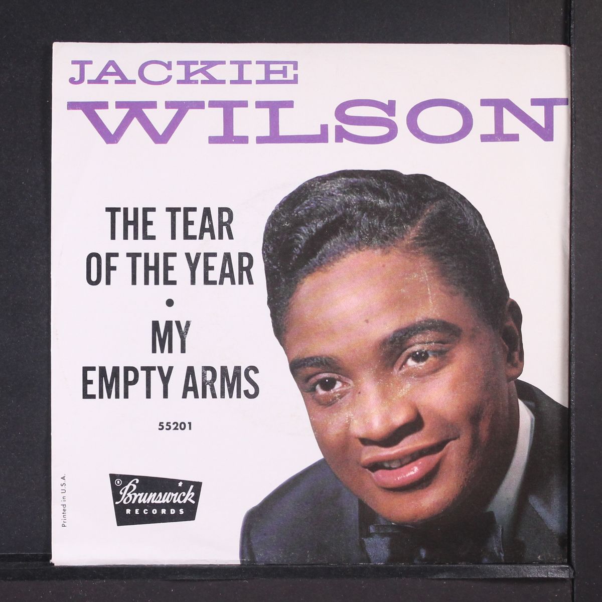 the tear of the year / my empty arms by JACKIE WILSON