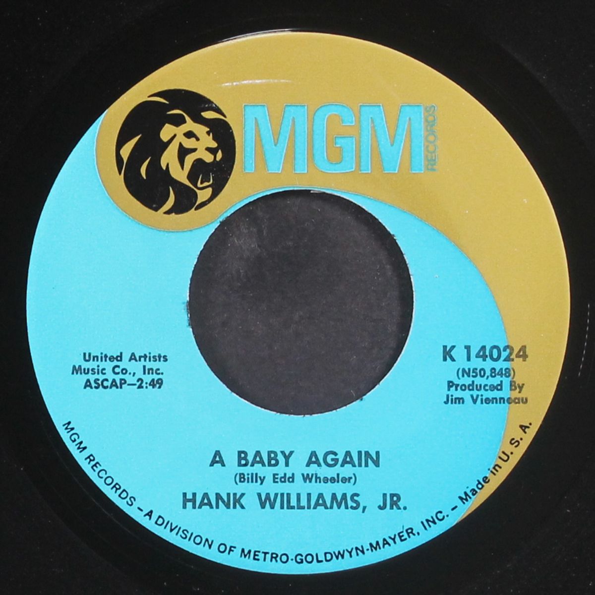 a baby again by HANK WILLIAMS, JR.