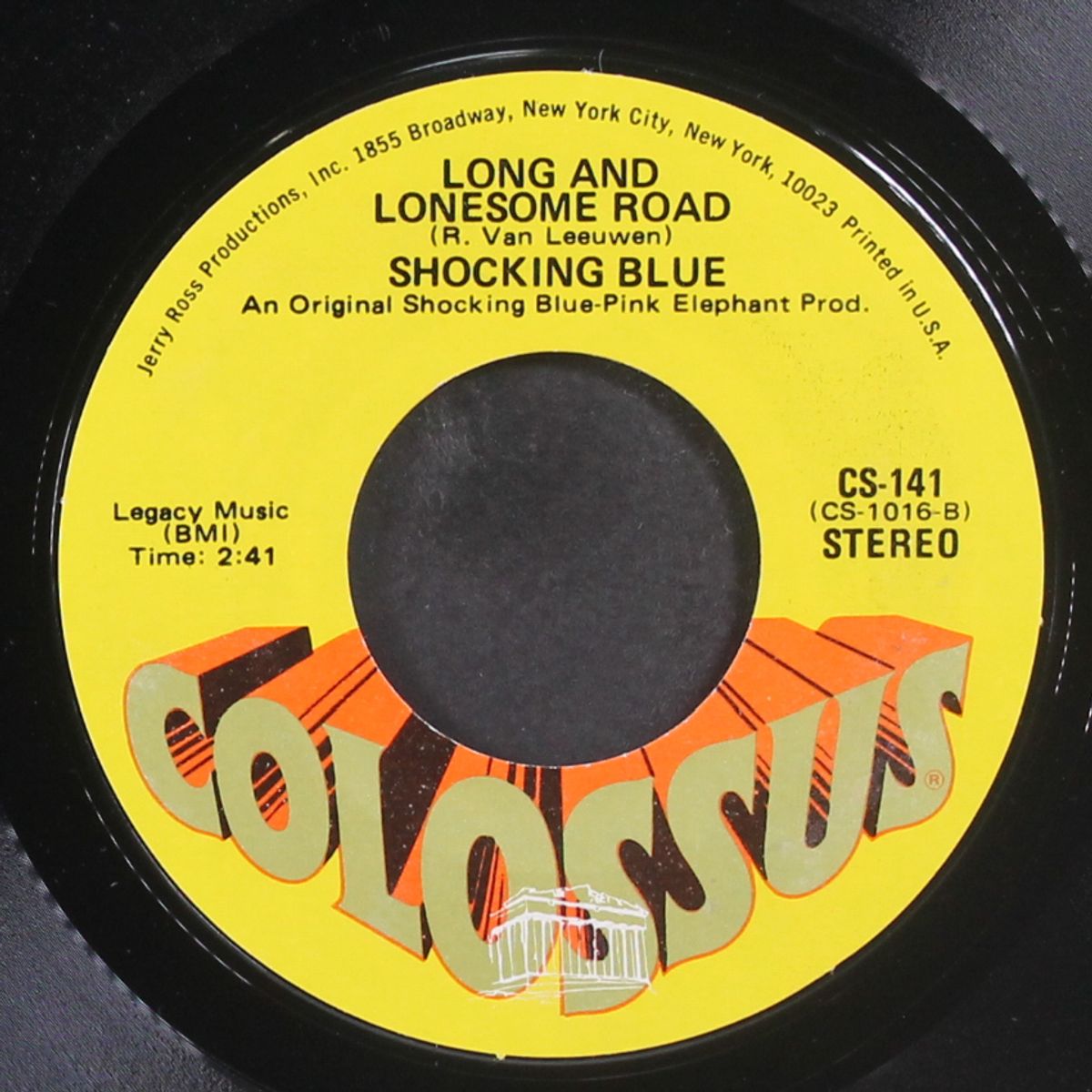 bool weevil / long and lonesome road by SHOCKING BLUE