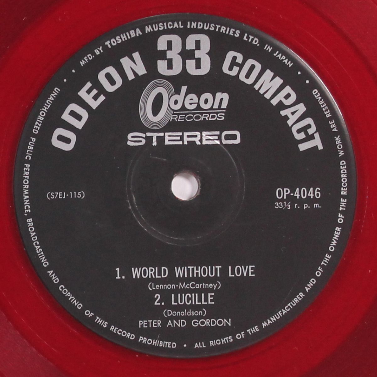 world without love + 3 by PETER & GORDON