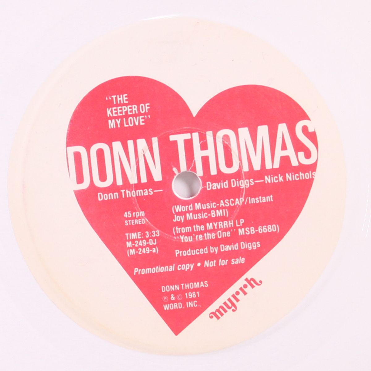 the keeper of my love by DONN THOMAS