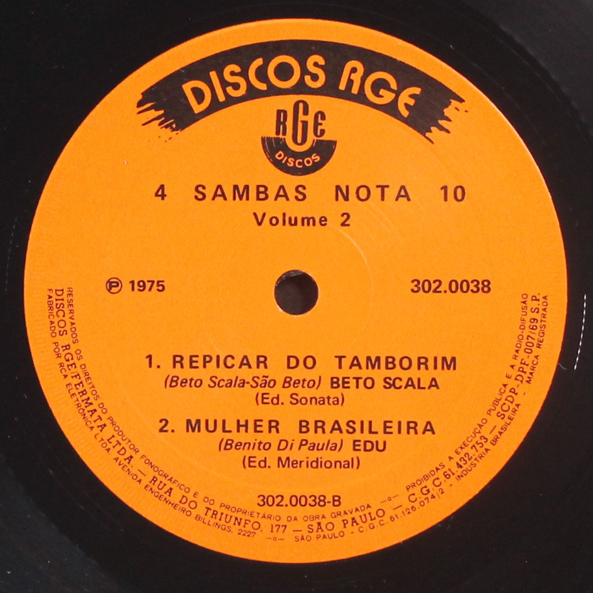 4 sambas nota 10, vol. 2 by VARIOUS