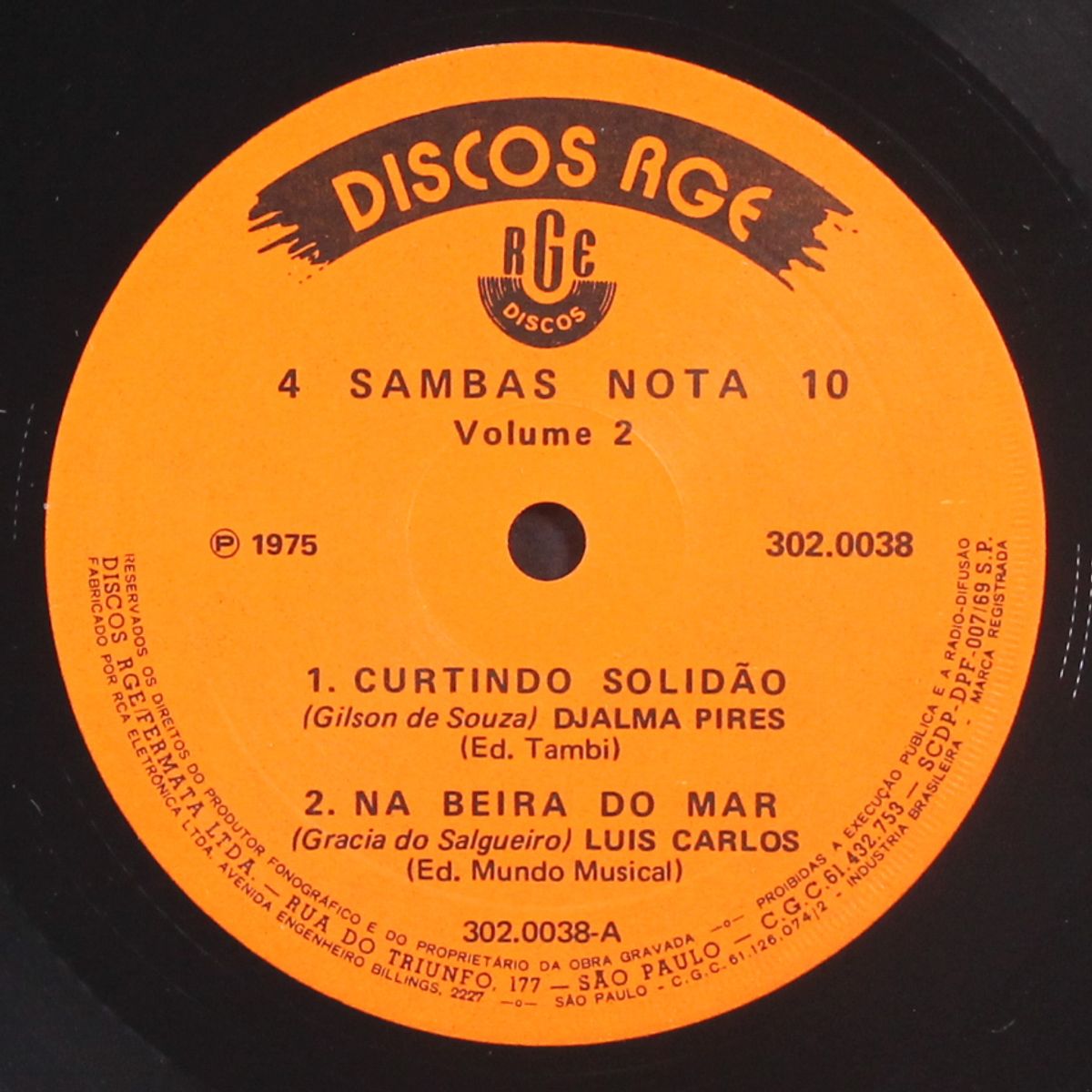 4 sambas nota 10, vol. 2 by VARIOUS