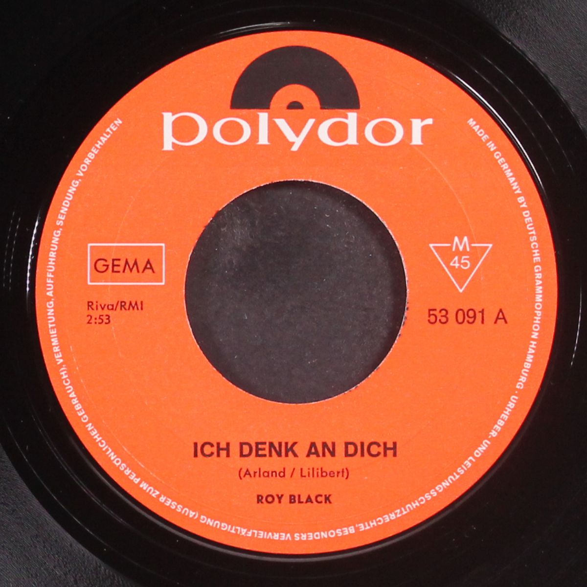 ich denk an dich by ROY BLACK