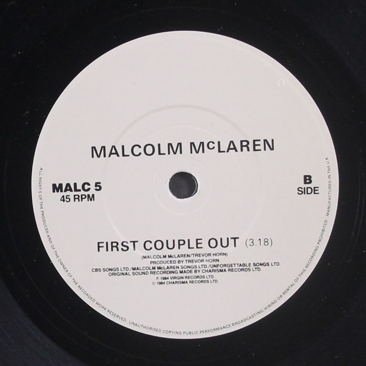 madam butterfly by MALCOLM MCLAREN