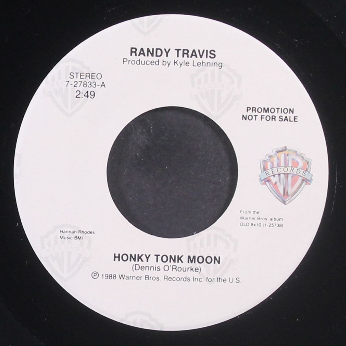 honky tonk moon / same by RANDY TRAVIS