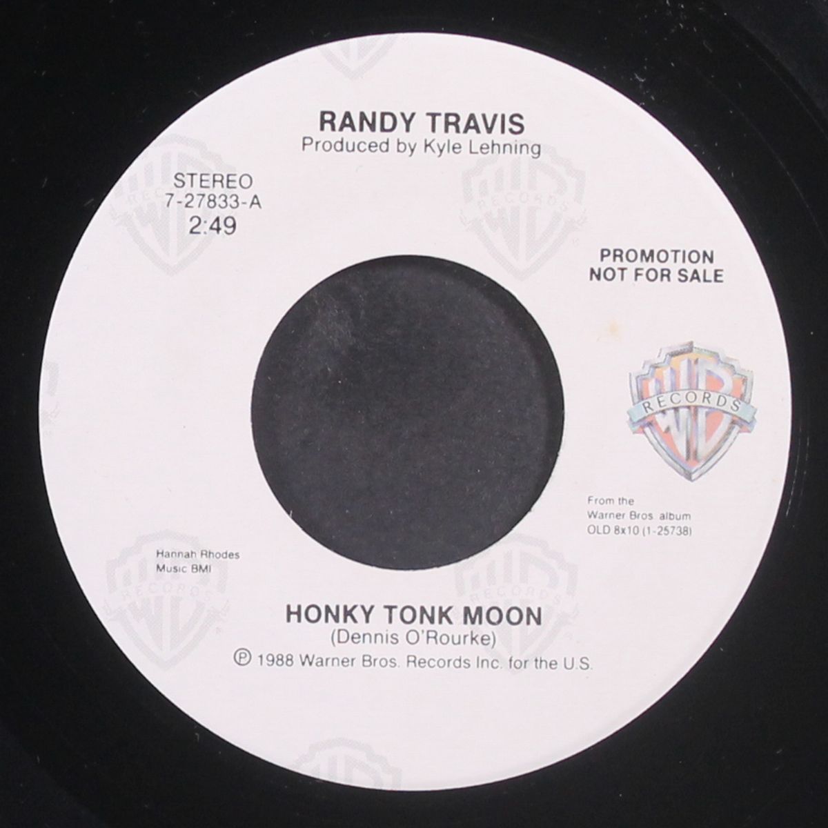 honky tonk moon / same by RANDY TRAVIS