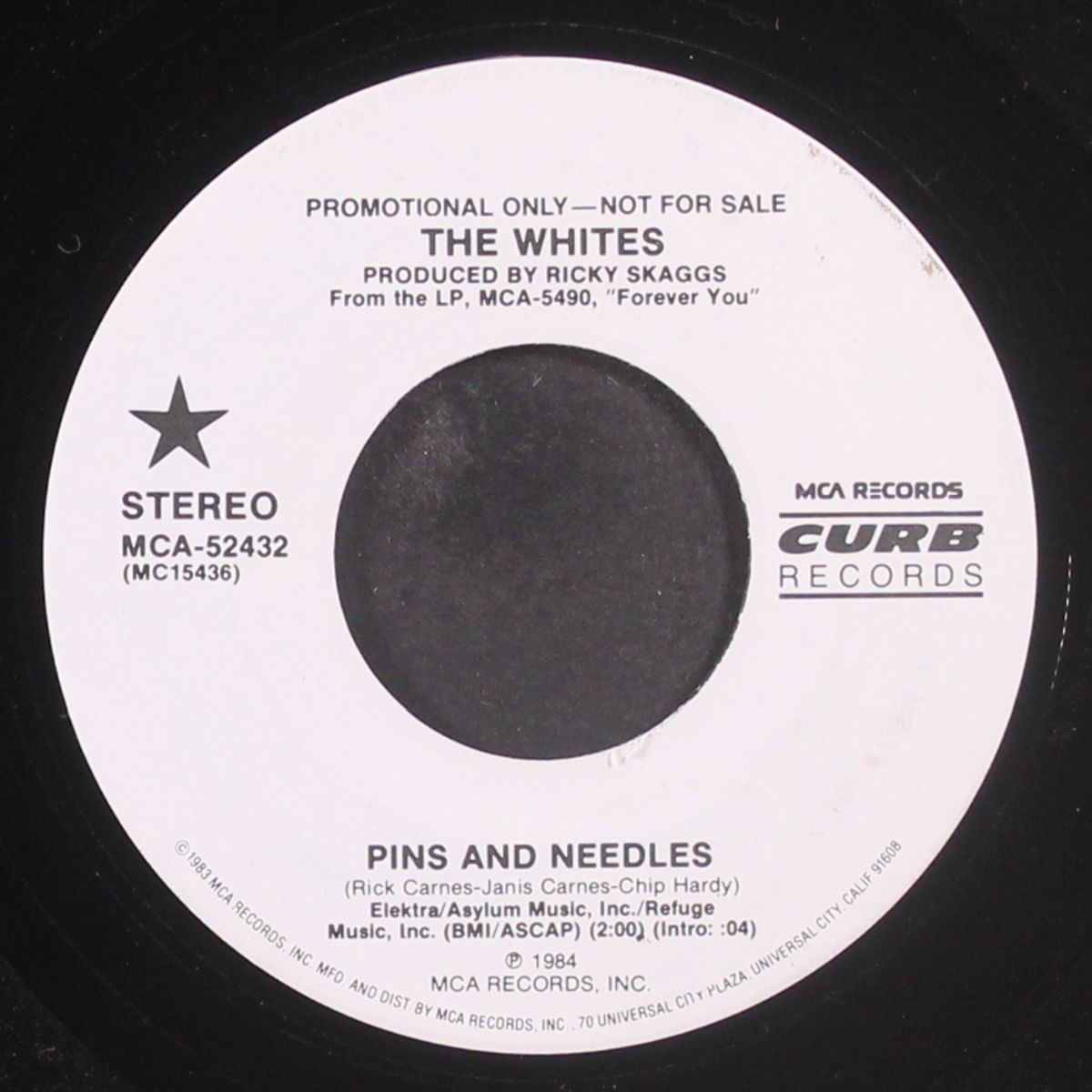 pins and needles / same by WHITES