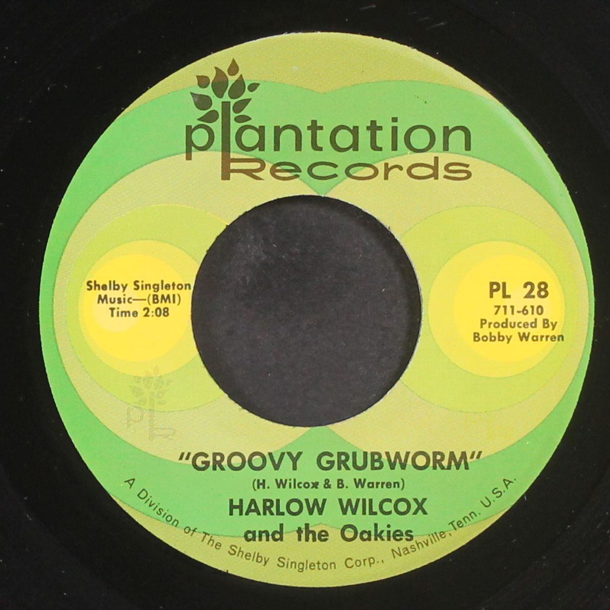 groovy grubworm / moose trot by HARLOW WILCOX