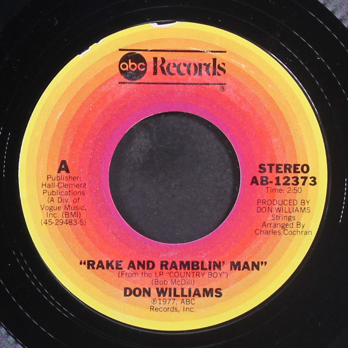 rake and ramblin' man by DON WILLIAMS