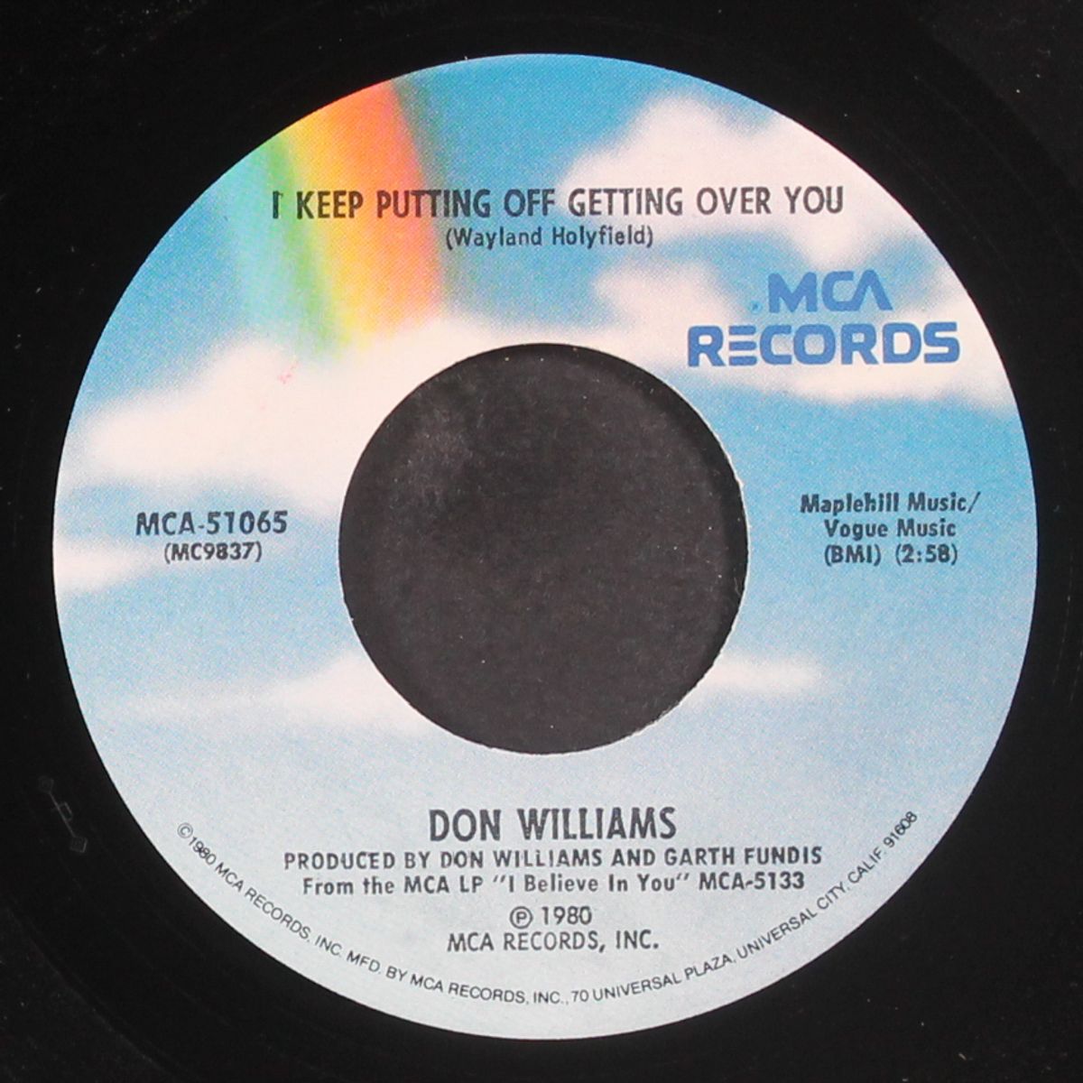 falling again / i keep putting off getting over you by DON WILLIAMS