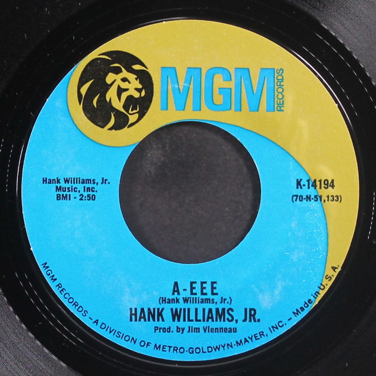 rainin' in my heart by HANK WILLIAMS, JR.