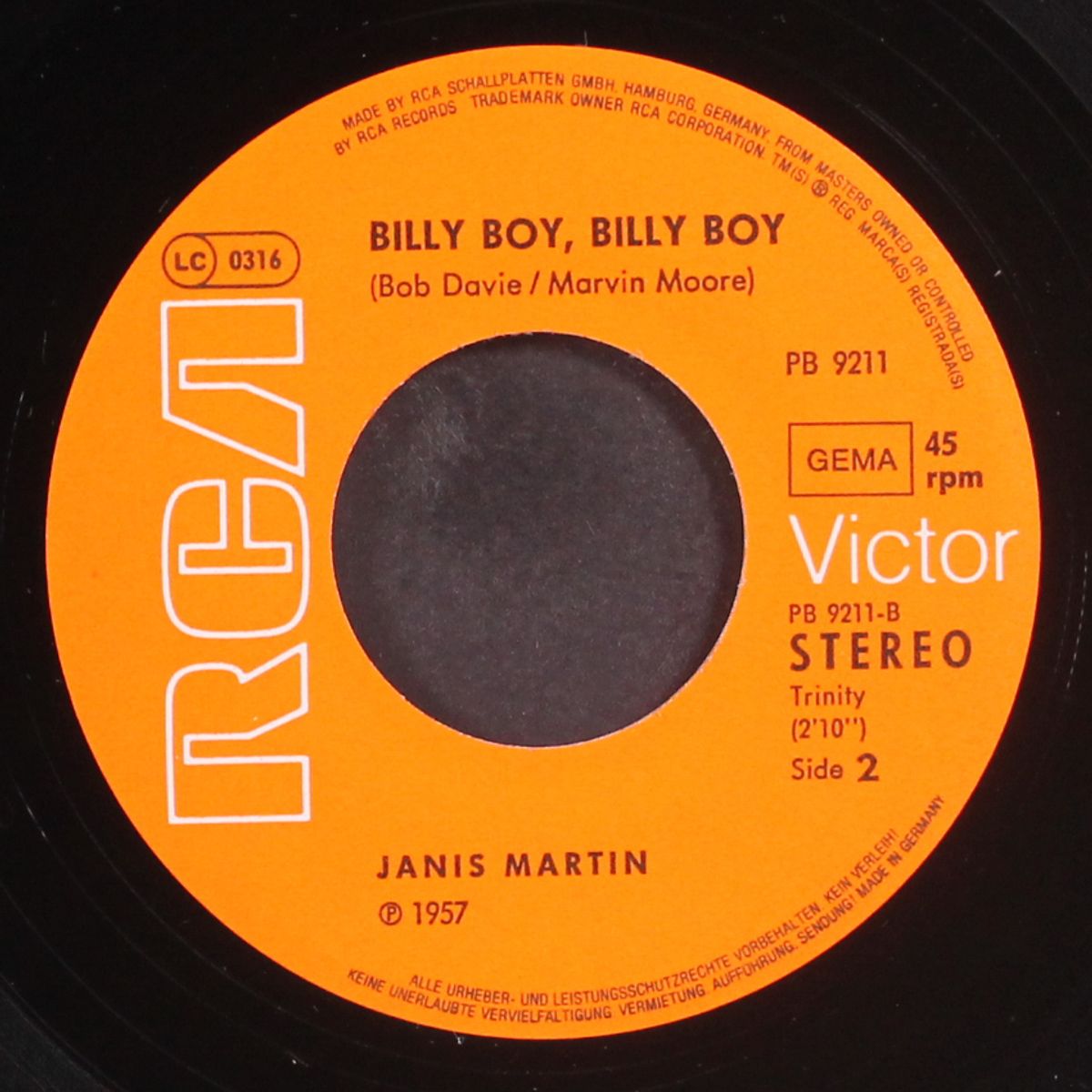 my boy elvis by JANIS MARTIN
