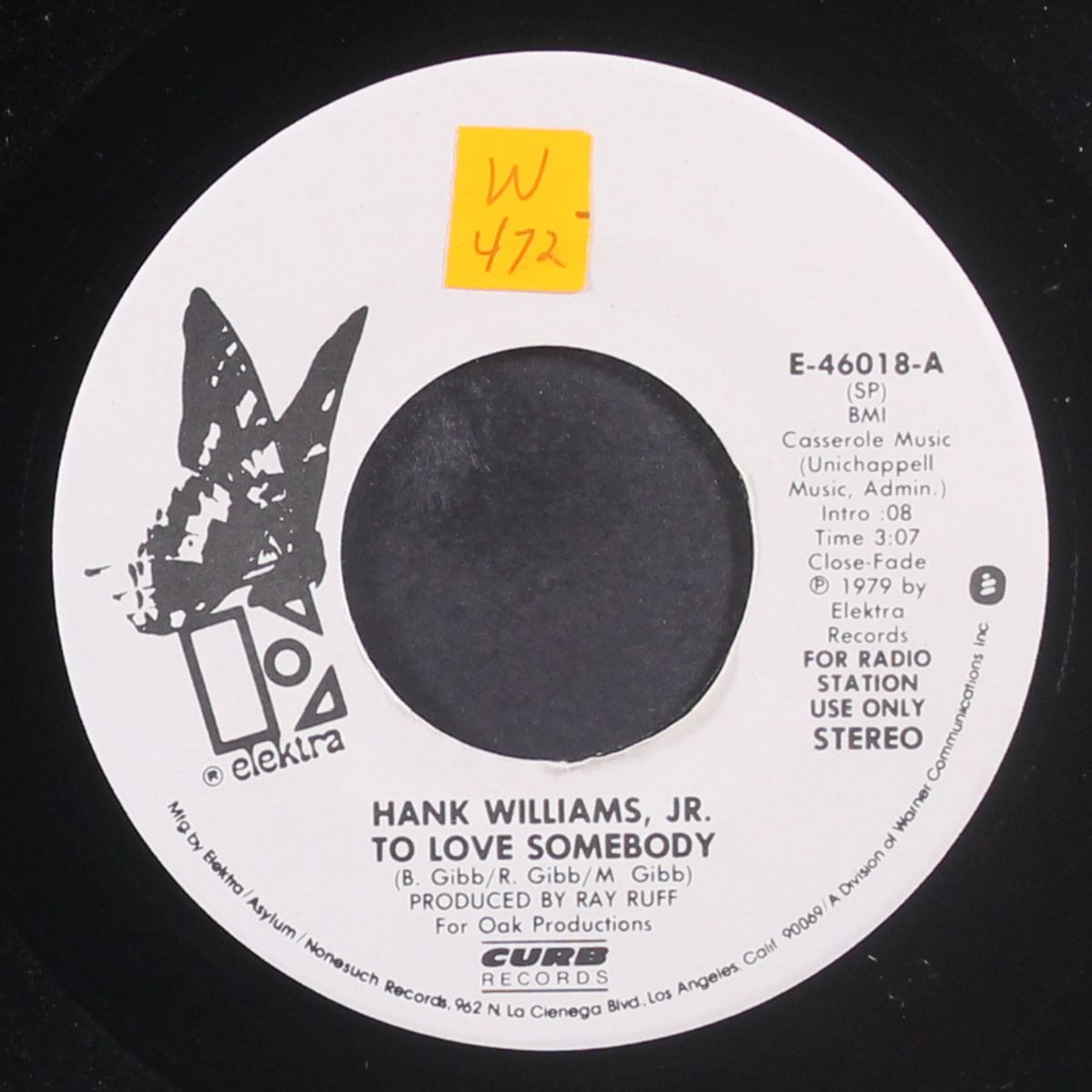 to love somebody by HANK WILLIAMS, JR.