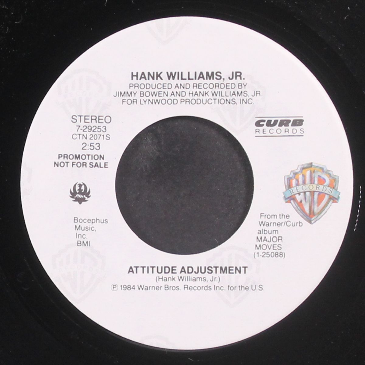 attitude adjustment / same by HANK WILLIAMS, JR.