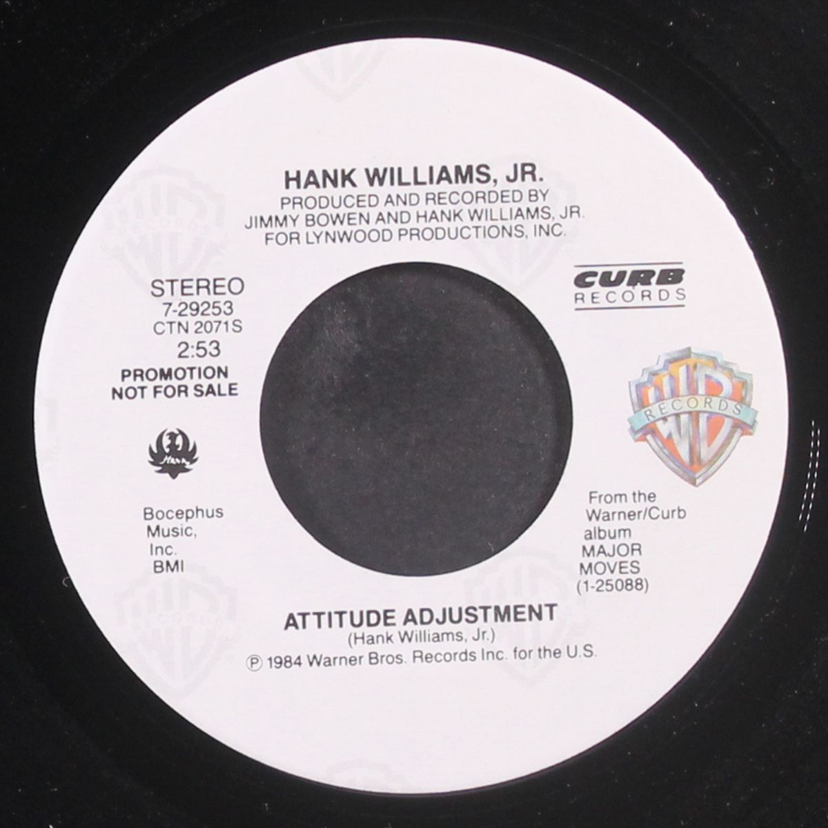 attitude adjustment / same by HANK WILLIAMS, JR.