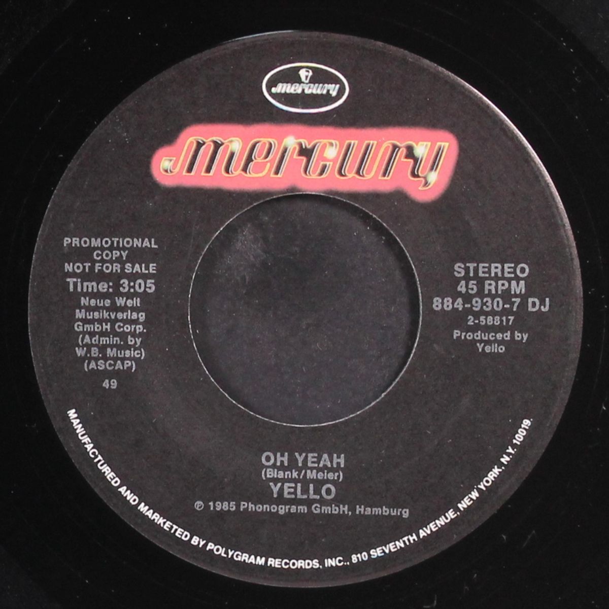 oh yeah by YELLO