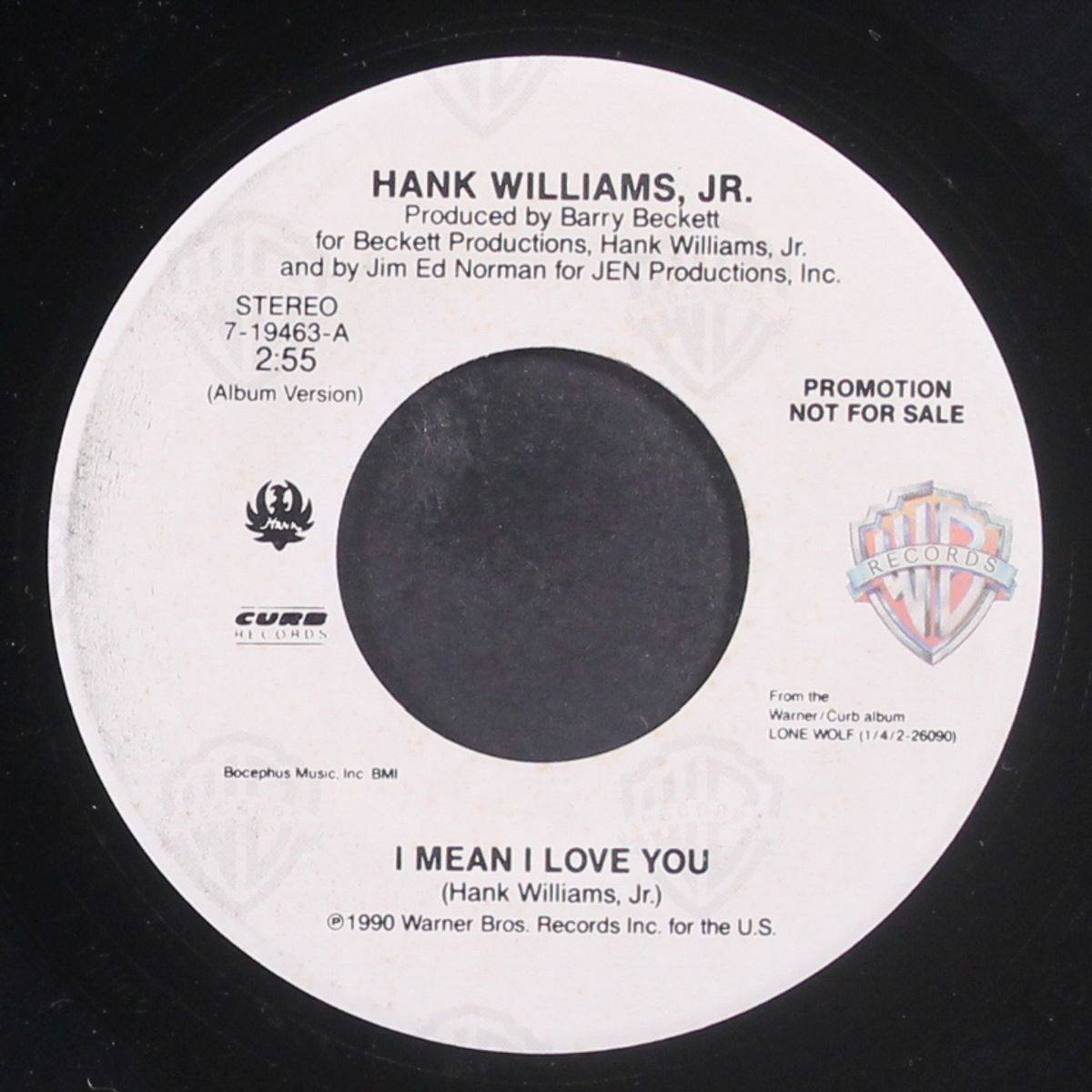 i mean i love you / same by HANK WILLIAMS, JR.
