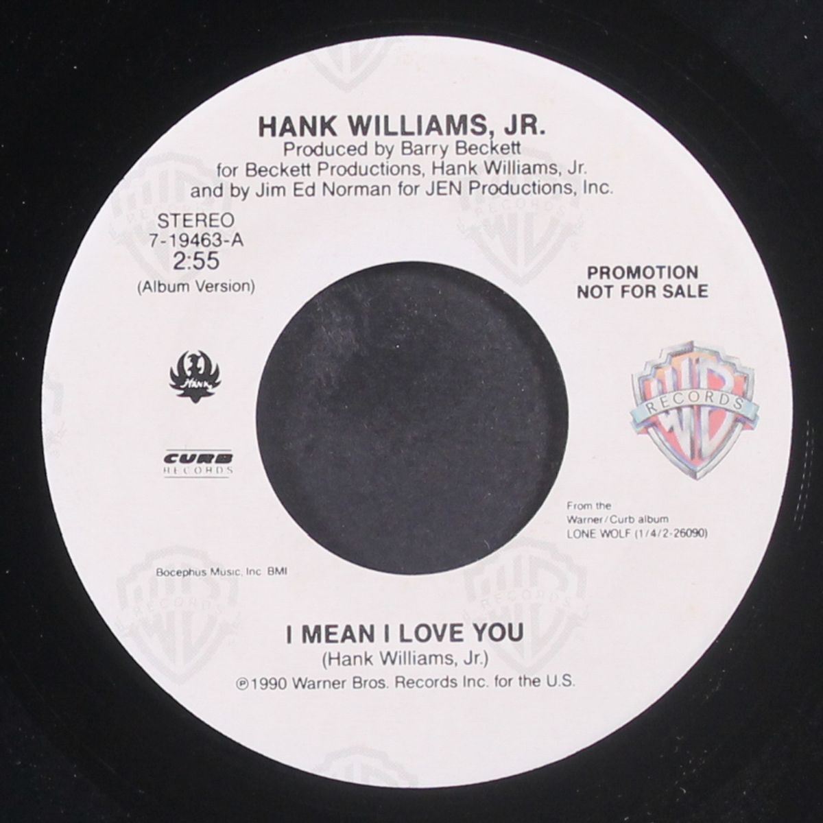 i mean i love you / same by HANK WILLIAMS, JR.
