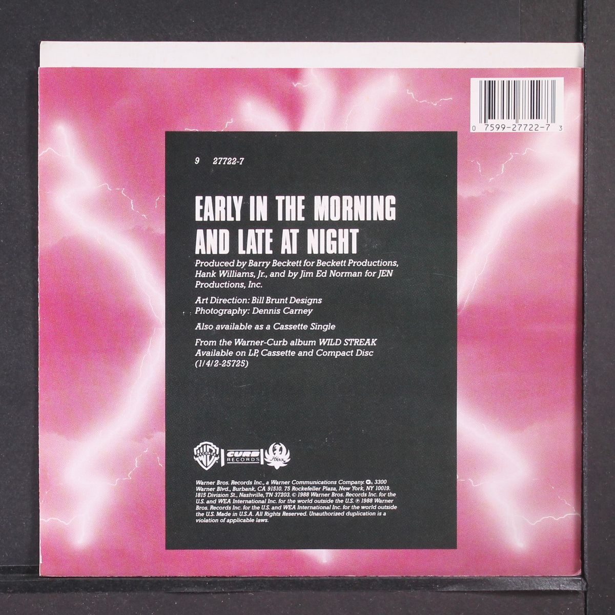 early in the morning & late at night by HANK WILLIAMS, JR.