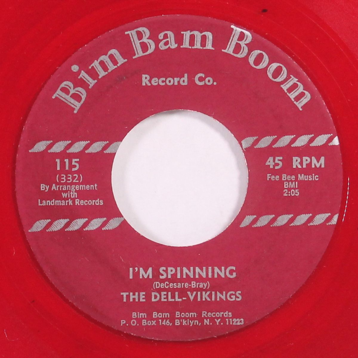 girl, girl / i'm spinning by DELL-VIKINGS