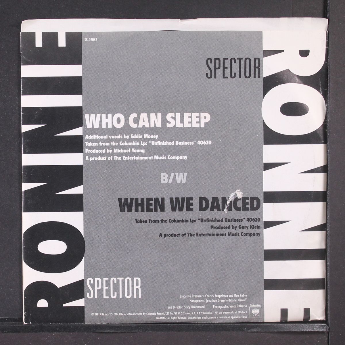 who can sleep by RONNIE SPECTOR