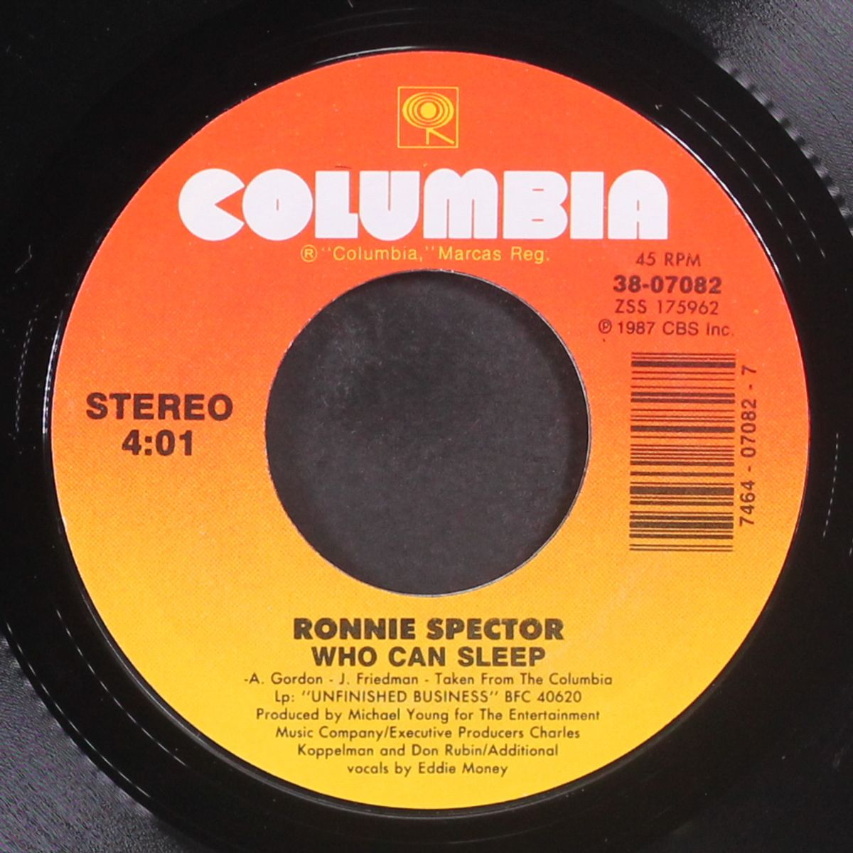 who can sleep by RONNIE SPECTOR