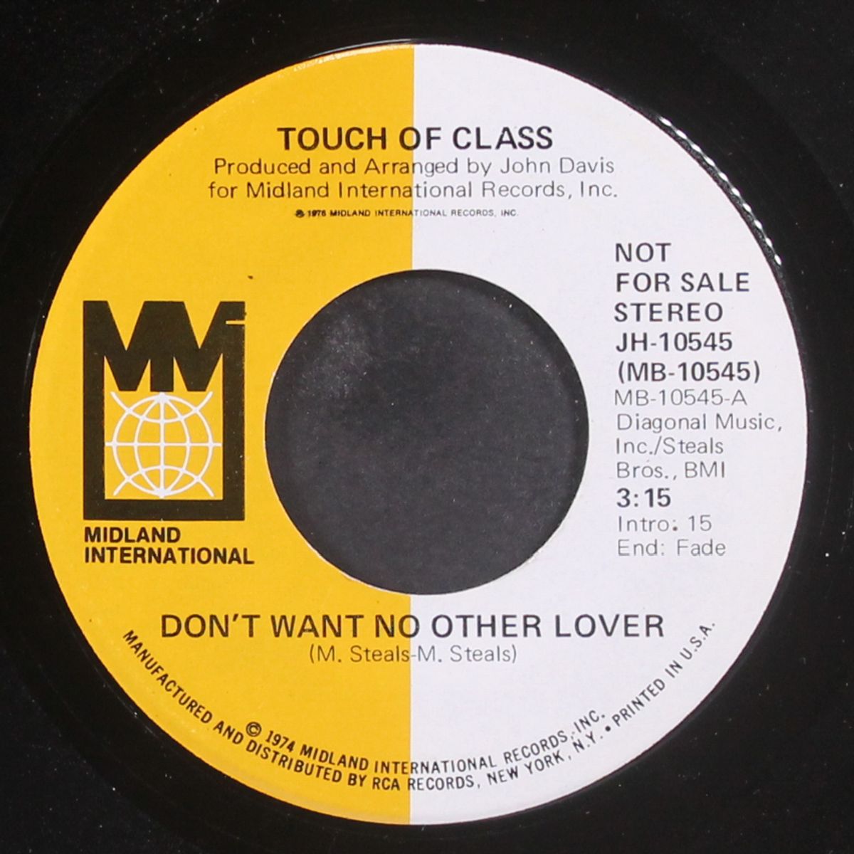 don't want no other lover / mono by TOUCH OF CLASS