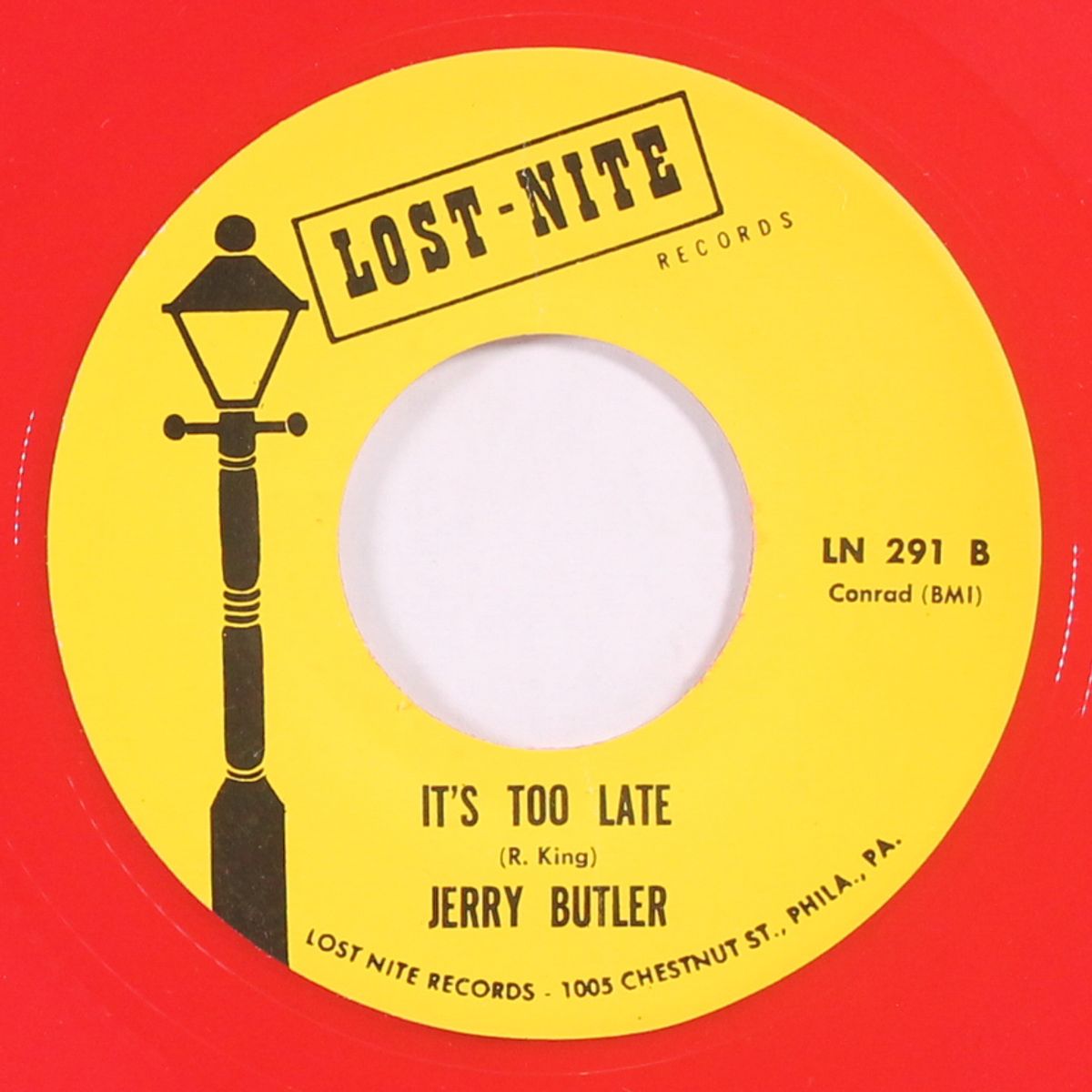 make it easy on yourself / it's too late by JERRY BUTLER